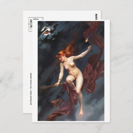 Klassische Postkarte (Vorne/Hinten)