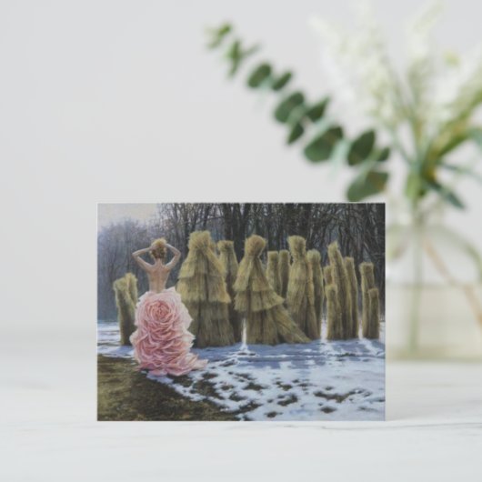 Klassische Postkarte (Stehend Vorderseite)