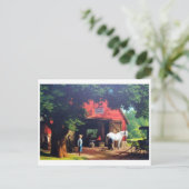 Klassische Postkarte (Stehend Vorderseite)