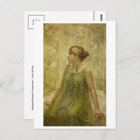 Klassische Postkarte (Vorne/Hinten)