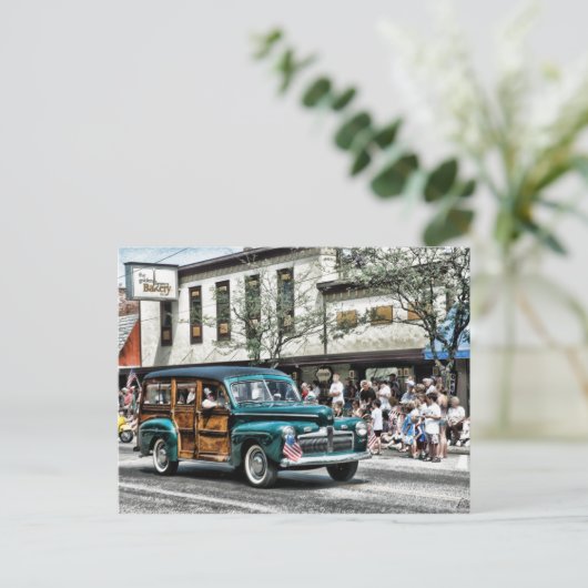 Klassische Postkarte (Stehend Vorderseite)