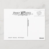 Klassische Postkarte (Rückseite)