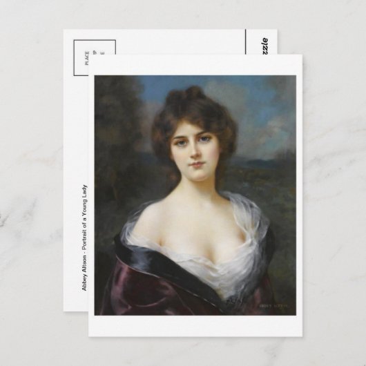 Klassische Postkarte (Vorne/Hinten)