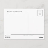 Klassische Postkarte (Rückseite)