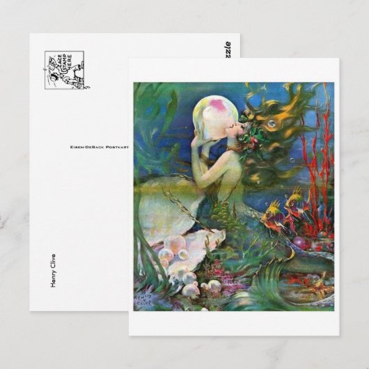 Klassische Postkarte (Vorne/Hinten)