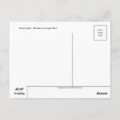 Klassische Postkarte (Rückseite)