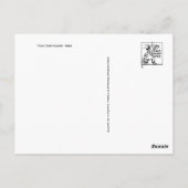 Klassische Postkarte (Rückseite)
