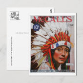 Klassische Postkarte (Vorne/Hinten)
