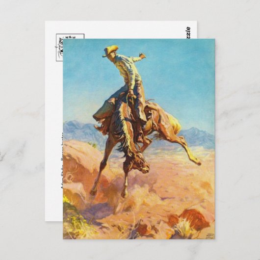 Klassische Postkarte (Vorne/Hinten)