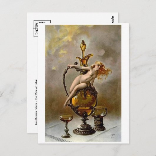 Klassische Postkarte (Vorne/Hinten)