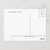 Klassische Postkarte (Rückseite)