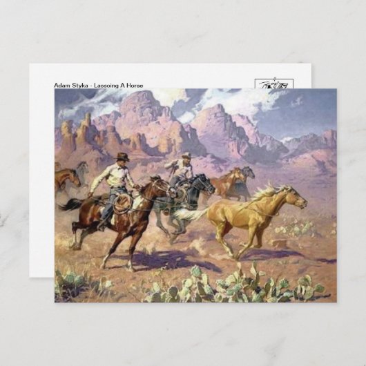 Klassische Postkarte (Vorne/Hinten)