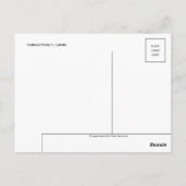 Klassische Postkarte (Rückseite)