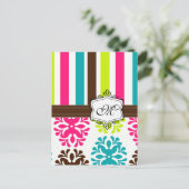 Klassische Postkarten von Frisky Kitten (Stehend Vorderseite)