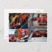 Klassische Postkartenabholkarte Postkarte (Vorne/Hinten)