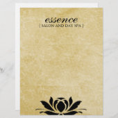 Klassische Preisliste für Salon (Vorne/Hinten)