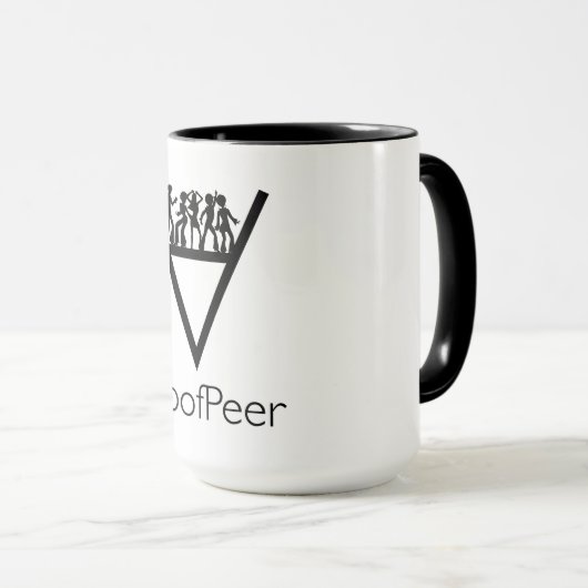 Klassische ProofPeer Tasse (VorderseiteRechts)