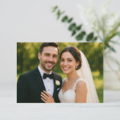 Klassische Prüfung auf UAWG-Antwortkarte RSVP Karte (Stehend Vorderseite)