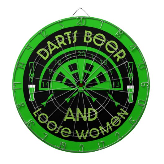 Klassische Pub Darts Dartscheibe (vorne)
