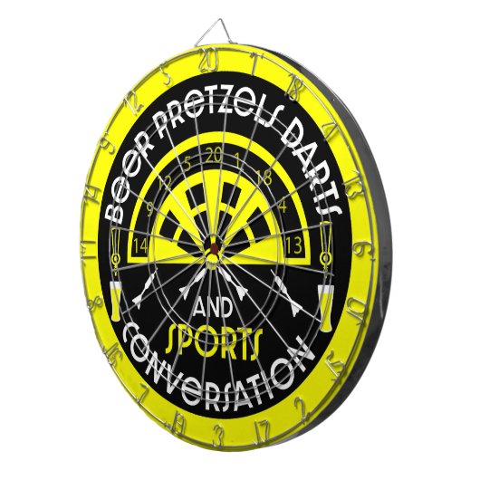 Klassische Pub Darts Dartscheibe (Vorderseite rechts)