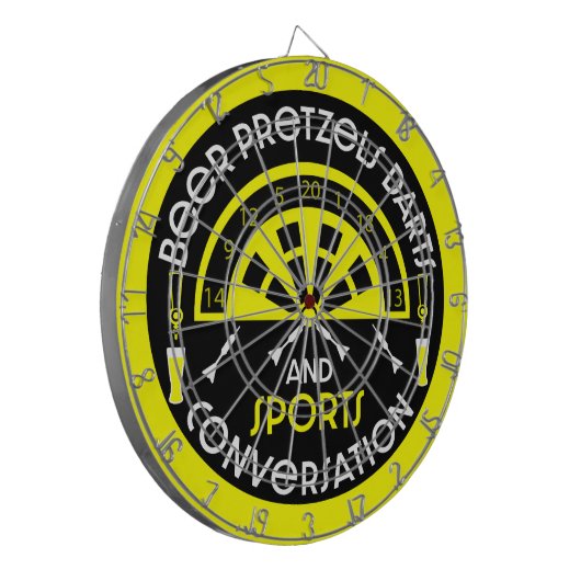 Klassische Pub Darts Dartscheibe (Vorderseite Links)