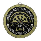 Klassische Pub Darts Dartscheibe (vorne)