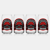 Klassische Pub Darts Dosenglas (Hinten)