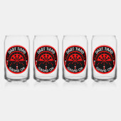 Klassische Pub Darts Dosenglas (Hinten)