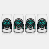 Klassische Pub Darts Dosenglas (Hinten)