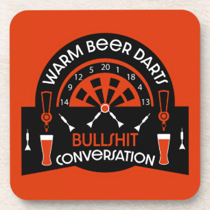 Klassische Pub Darts Getränkeuntersetzer