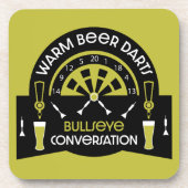 Klassische Pub Darts Getränkeuntersetzer (Vorderseite)