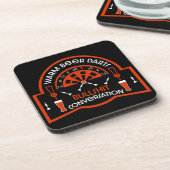 Klassische Pub Darts Getränkeuntersetzer (Linke Seite)