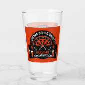 Klassische Pub Darts Glas (Rückseite)