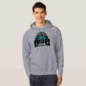 Klassische Pub Darts Hoodie (Vorne ganz)