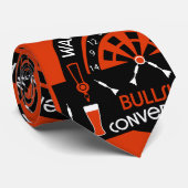 Klassische Pub Darts Krawatte (Gerollt)