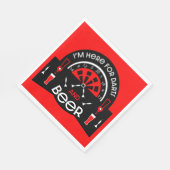 Klassische Pub Darts Serviette (Ecke)