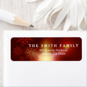 Klassische Punkte Moderne Weihnachtsschneeflocke (Insitu)