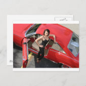 Klassische Quecksilberartikel Postkarte (Vorne/Hinten)