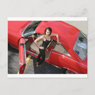 Klassische Quecksilberartikel Postkarte