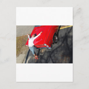 Klassische Quecksilberartikel Postkarte