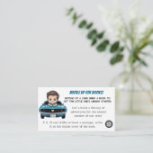 Klassische Race Car Baby Cruisin' Mit Reservierung Begleitkarte (Stehend Vorderseite)