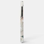 Klassische, raffinierte, delikate Watercolor-Blume Case-Mate iPhone Hülle (Hinten/Links)