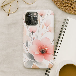 Klassische, raffinierte, delikate Watercolor-Blume iPhone 11Pro Max Hülle