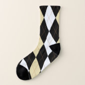 Klassische Raute Socken (Links - Außen)