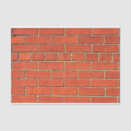 Klassische Red Brick Wall Seidenpapier