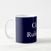 Klassische Regeln Okay Kaffeetasse (Links)
