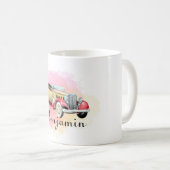 Klassische Retro Car Individuelle Name Tasse (VorderseiteRechts)