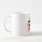 Klassische Retro Car Individuelle Name Tasse (Links)