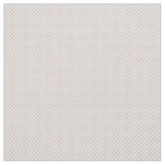 Klassische Retro Red Polka Punkte auf Creme Stoff