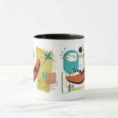 Klassische Retro-Redux-Tasse Tasse (Zentrum)